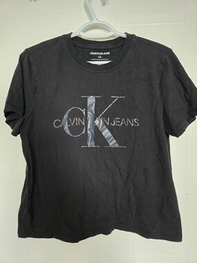 Calvin Klein Jeans Black Logo Tee